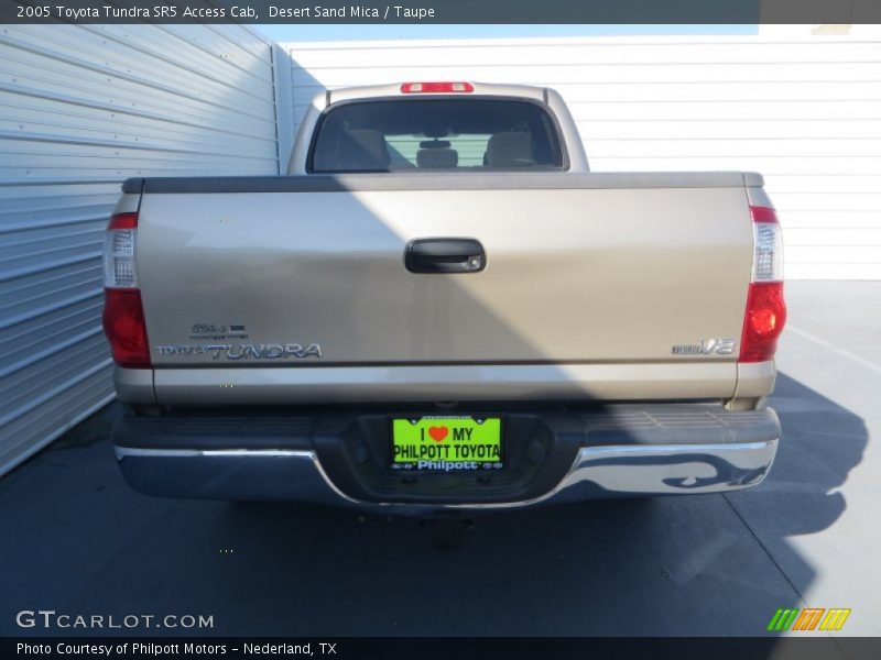Desert Sand Mica / Taupe 2005 Toyota Tundra SR5 Access Cab