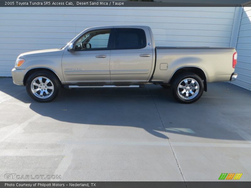 Desert Sand Mica / Taupe 2005 Toyota Tundra SR5 Access Cab