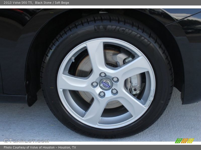 Black Stone / Soft Beige 2013 Volvo S60 T5