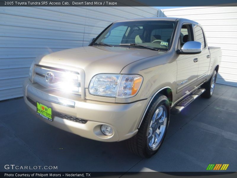 Desert Sand Mica / Taupe 2005 Toyota Tundra SR5 Access Cab