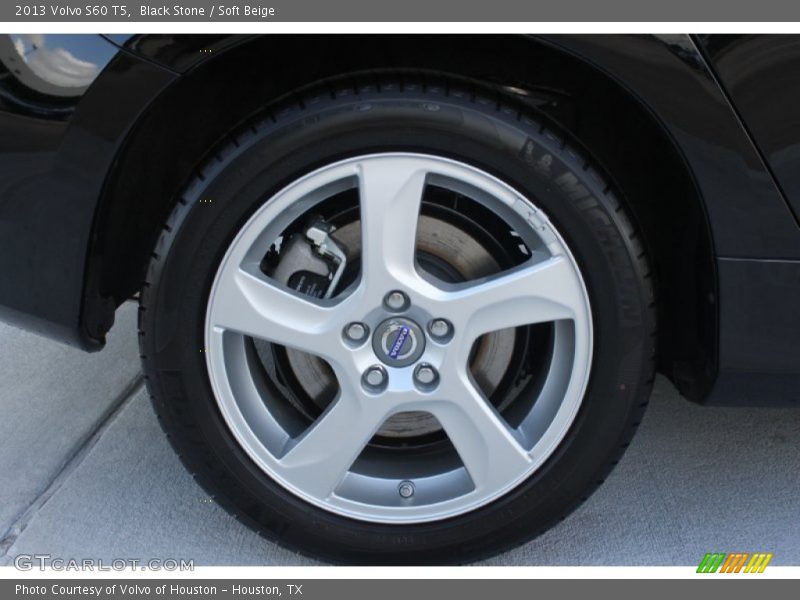 Black Stone / Soft Beige 2013 Volvo S60 T5