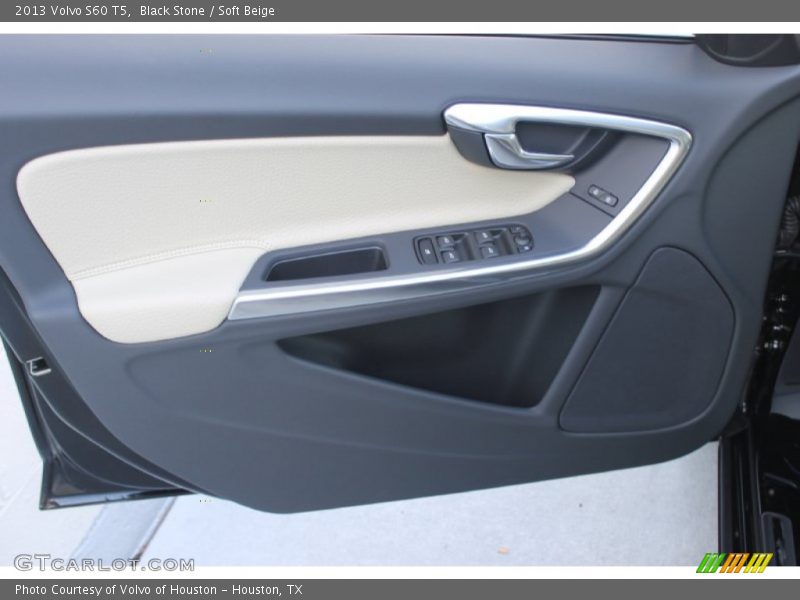 Black Stone / Soft Beige 2013 Volvo S60 T5