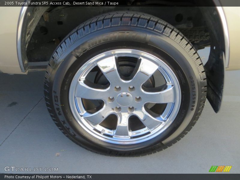 Desert Sand Mica / Taupe 2005 Toyota Tundra SR5 Access Cab