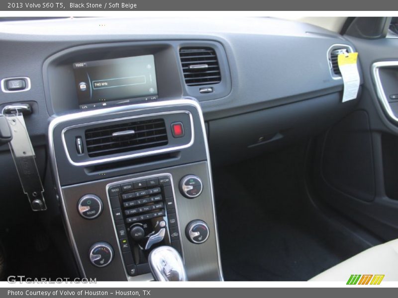 Black Stone / Soft Beige 2013 Volvo S60 T5