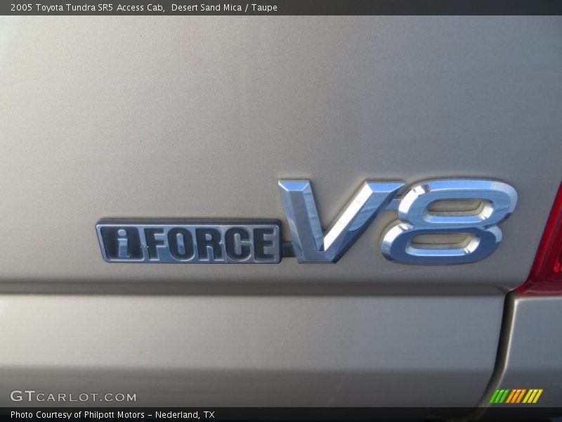 Desert Sand Mica / Taupe 2005 Toyota Tundra SR5 Access Cab
