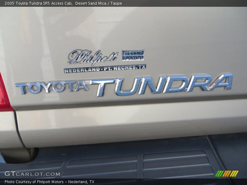 Desert Sand Mica / Taupe 2005 Toyota Tundra SR5 Access Cab