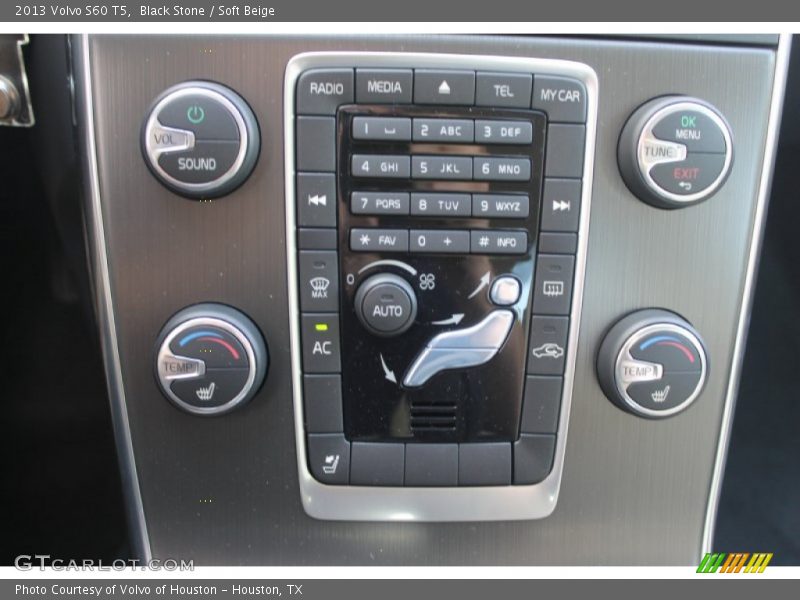 Black Stone / Soft Beige 2013 Volvo S60 T5