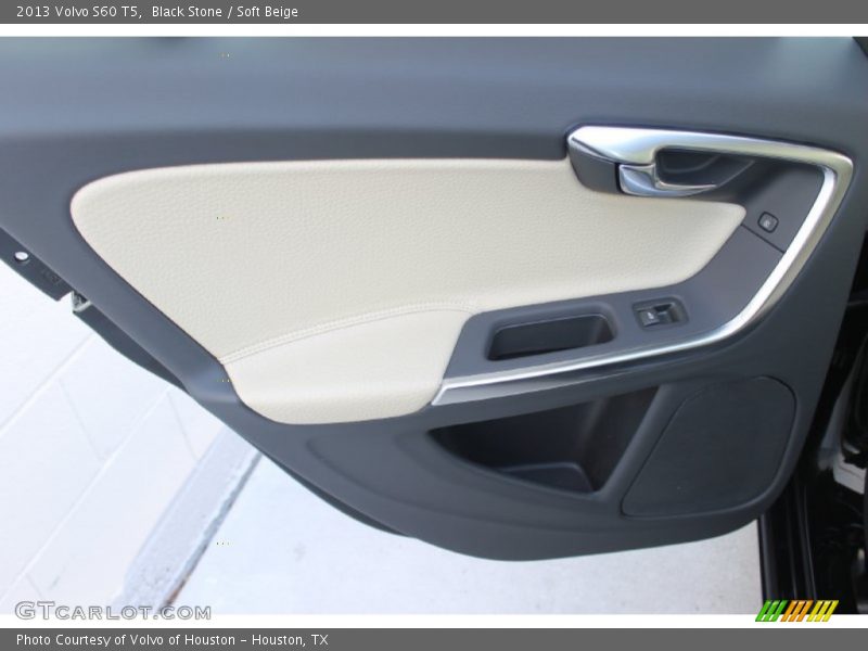 Black Stone / Soft Beige 2013 Volvo S60 T5