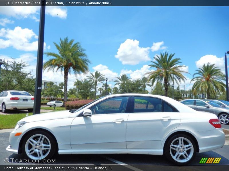 Polar White / Almond/Black 2013 Mercedes-Benz E 350 Sedan