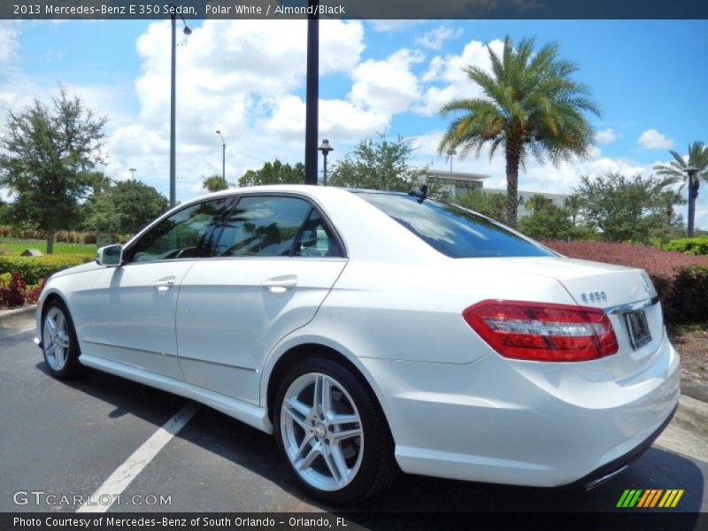 Polar White / Almond/Black 2013 Mercedes-Benz E 350 Sedan