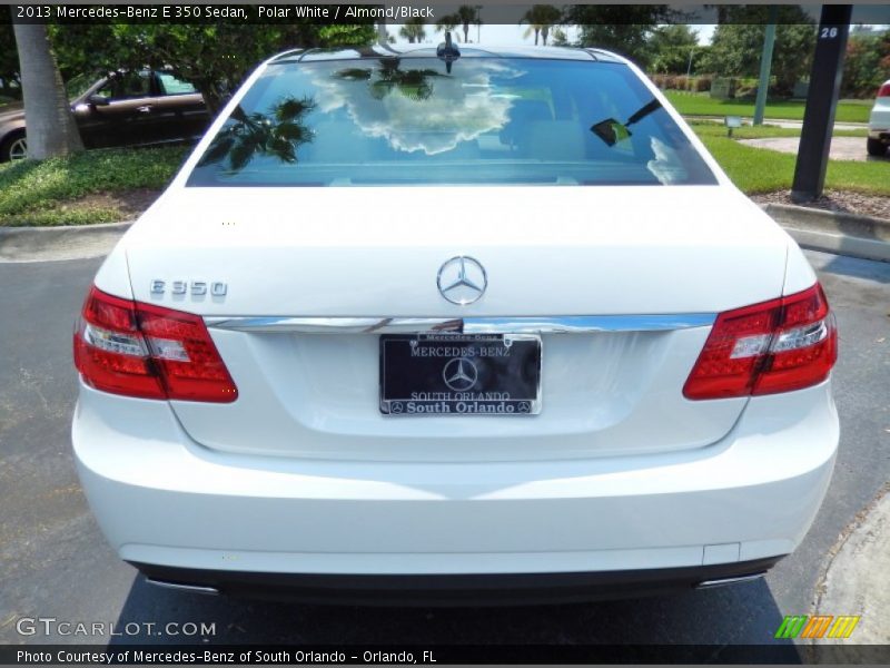 Polar White / Almond/Black 2013 Mercedes-Benz E 350 Sedan