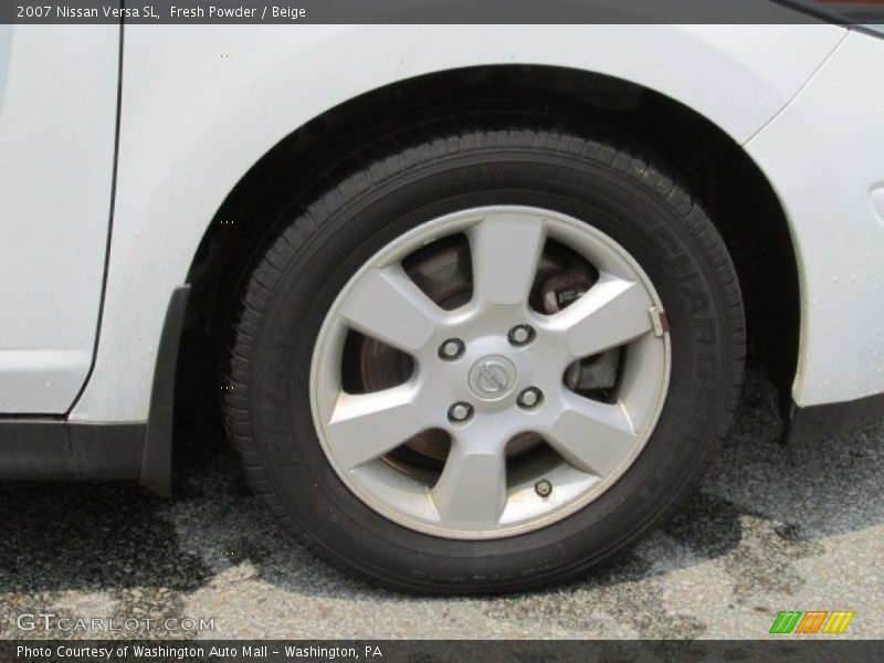 Fresh Powder / Beige 2007 Nissan Versa SL