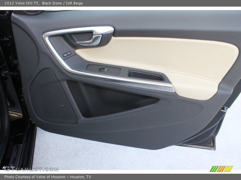Black Stone / Soft Beige 2013 Volvo S60 T5
