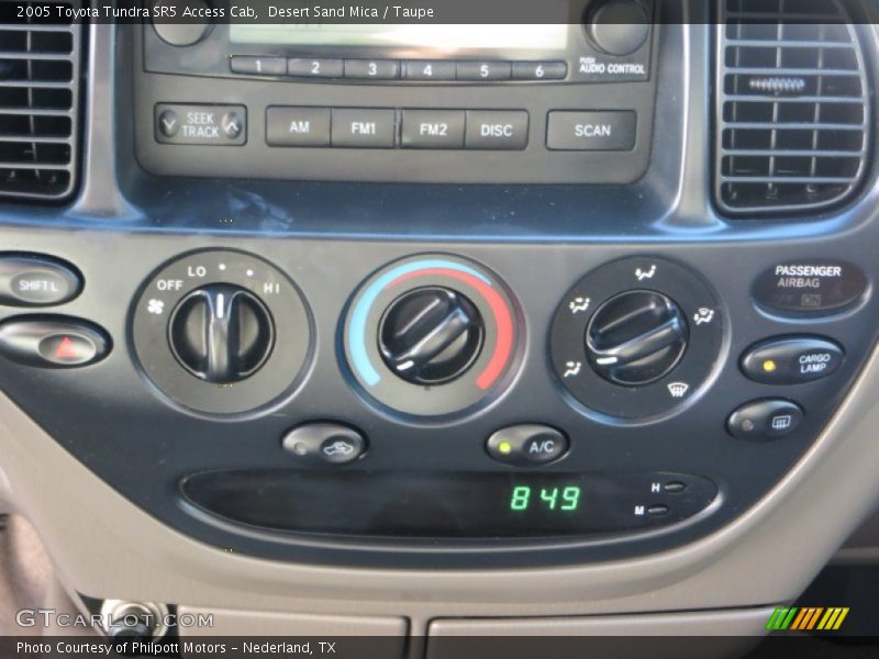 Desert Sand Mica / Taupe 2005 Toyota Tundra SR5 Access Cab