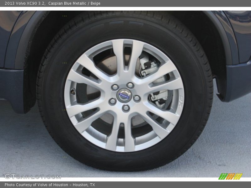 Caspian Blue Metallic / Beige 2013 Volvo XC90 3.2