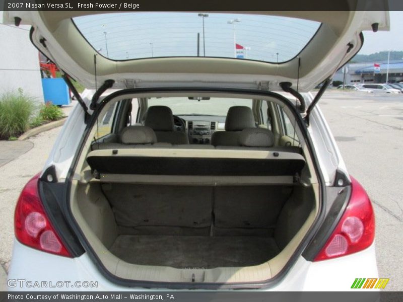 Fresh Powder / Beige 2007 Nissan Versa SL