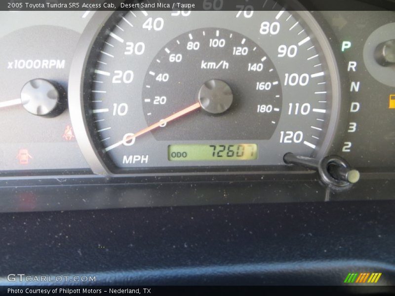 Desert Sand Mica / Taupe 2005 Toyota Tundra SR5 Access Cab