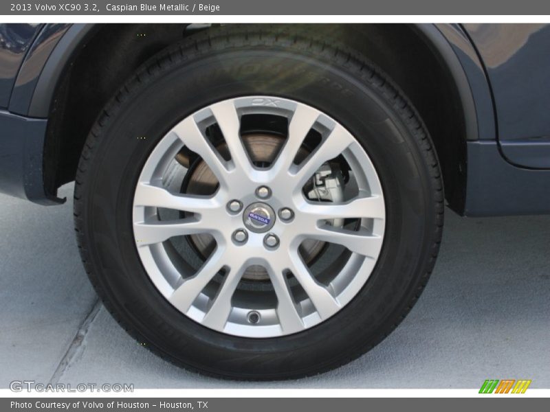 Caspian Blue Metallic / Beige 2013 Volvo XC90 3.2
