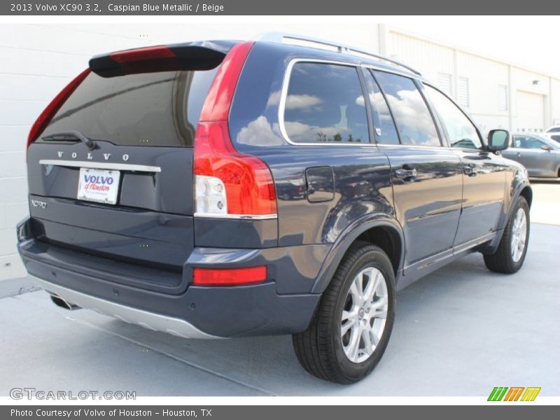 Caspian Blue Metallic / Beige 2013 Volvo XC90 3.2