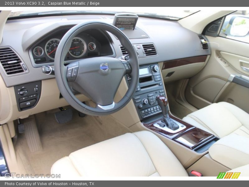 Caspian Blue Metallic / Beige 2013 Volvo XC90 3.2