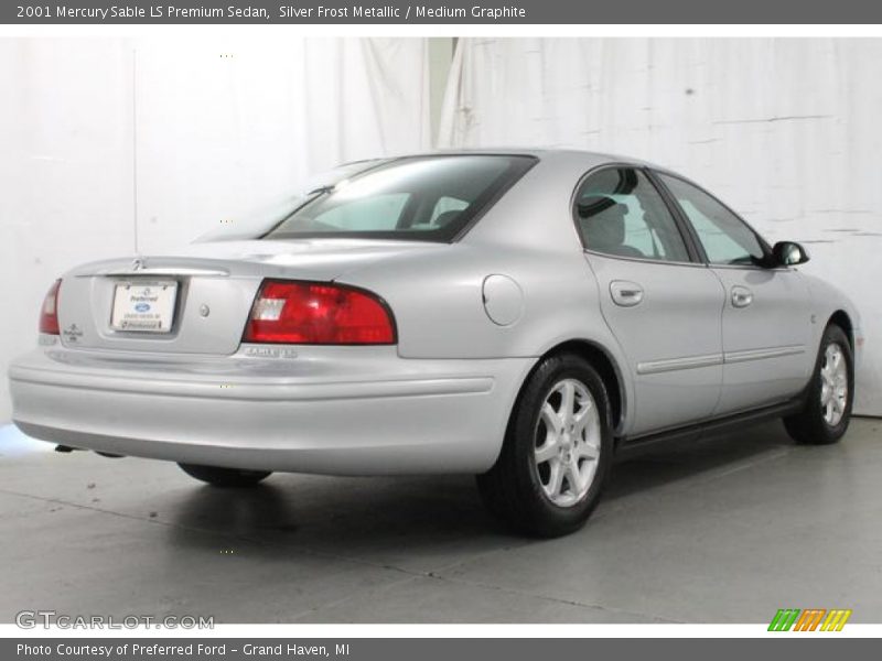 Silver Frost Metallic / Medium Graphite 2001 Mercury Sable LS Premium Sedan