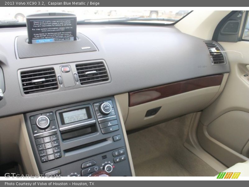 Caspian Blue Metallic / Beige 2013 Volvo XC90 3.2