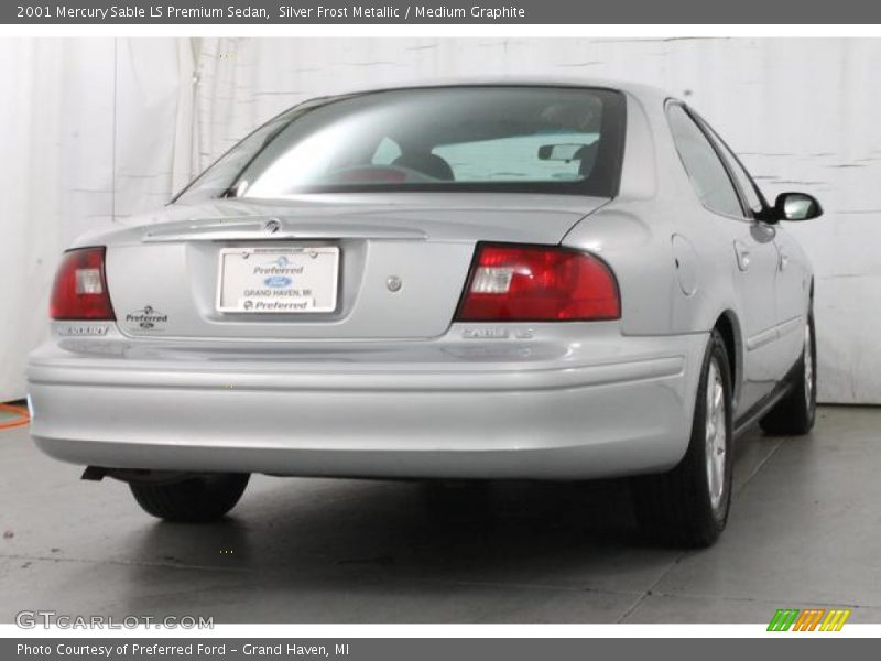 Silver Frost Metallic / Medium Graphite 2001 Mercury Sable LS Premium Sedan