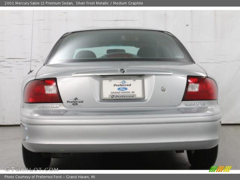 Silver Frost Metallic / Medium Graphite 2001 Mercury Sable LS Premium Sedan