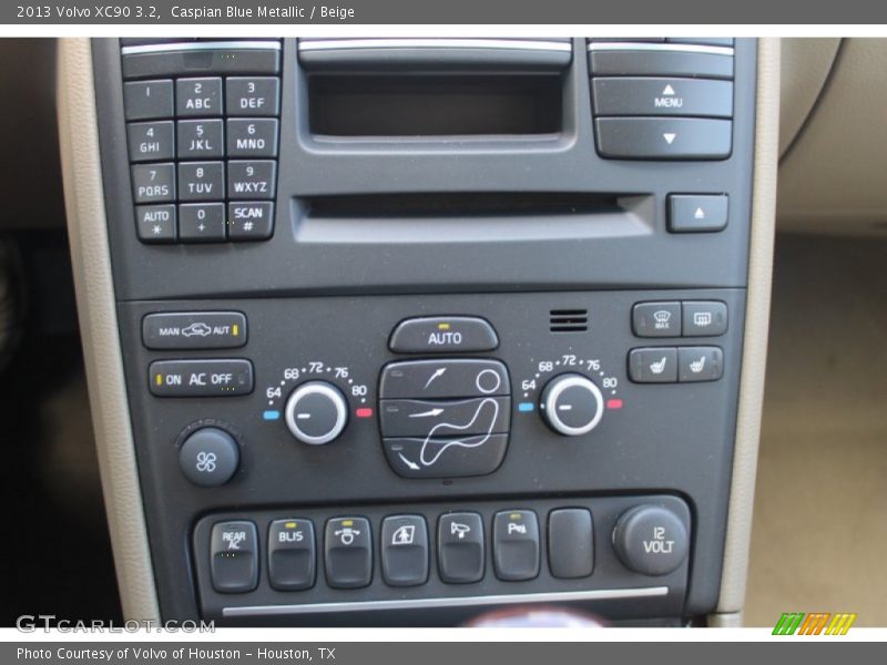 Caspian Blue Metallic / Beige 2013 Volvo XC90 3.2