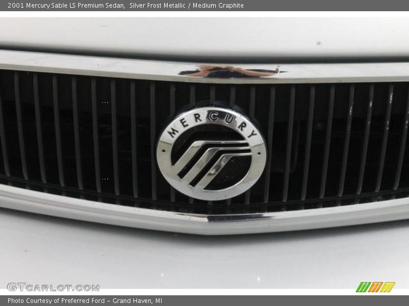 Silver Frost Metallic / Medium Graphite 2001 Mercury Sable LS Premium Sedan