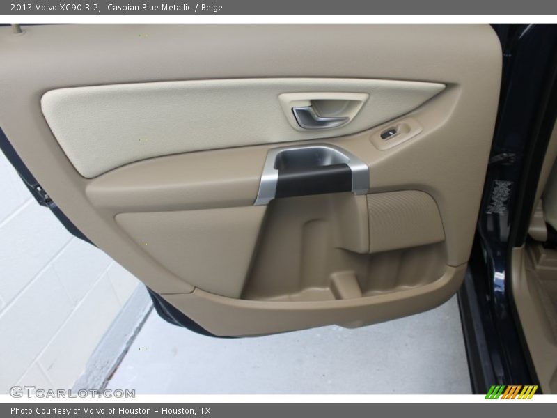 Caspian Blue Metallic / Beige 2013 Volvo XC90 3.2