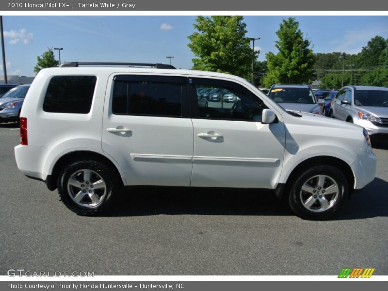 Taffeta White / Gray 2010 Honda Pilot EX-L