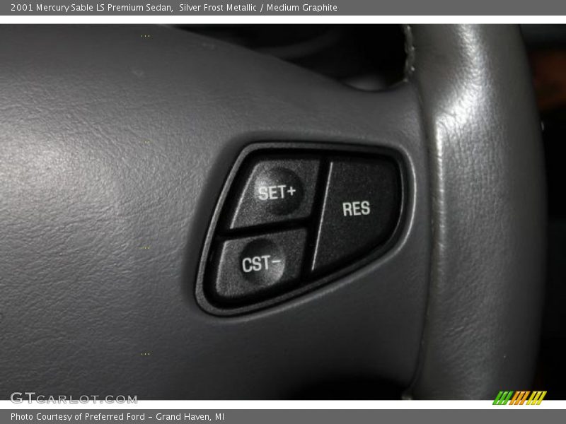 Silver Frost Metallic / Medium Graphite 2001 Mercury Sable LS Premium Sedan