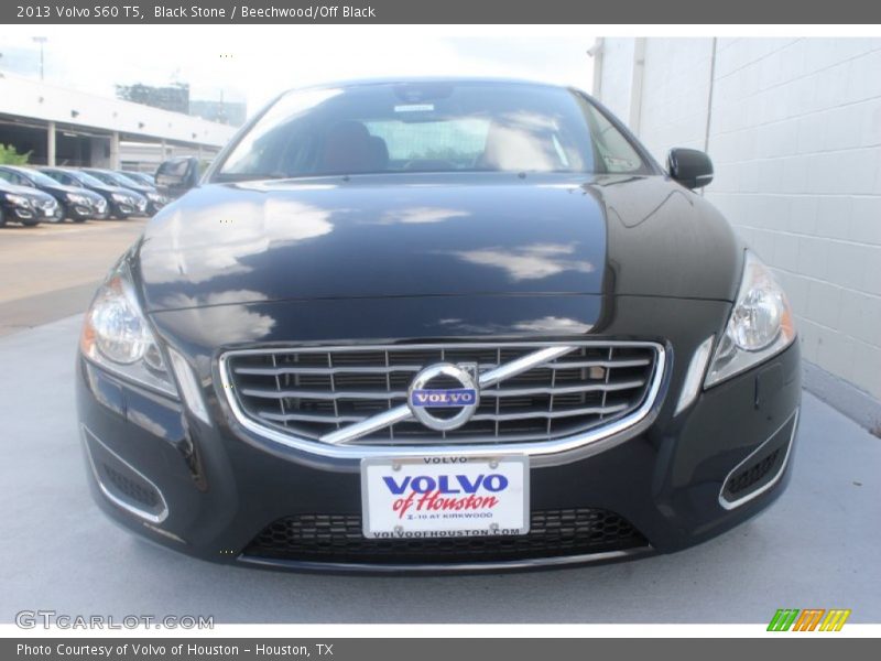 Black Stone / Beechwood/Off Black 2013 Volvo S60 T5