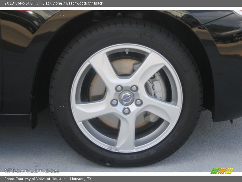 Black Stone / Beechwood/Off Black 2013 Volvo S60 T5
