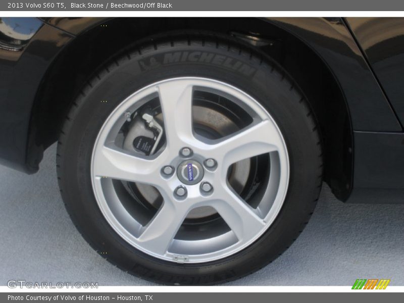 Black Stone / Beechwood/Off Black 2013 Volvo S60 T5