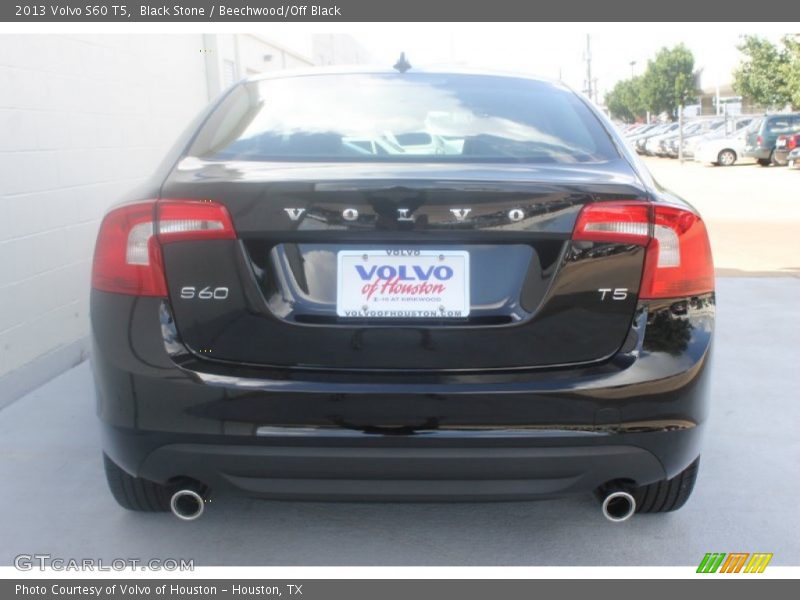 Black Stone / Beechwood/Off Black 2013 Volvo S60 T5