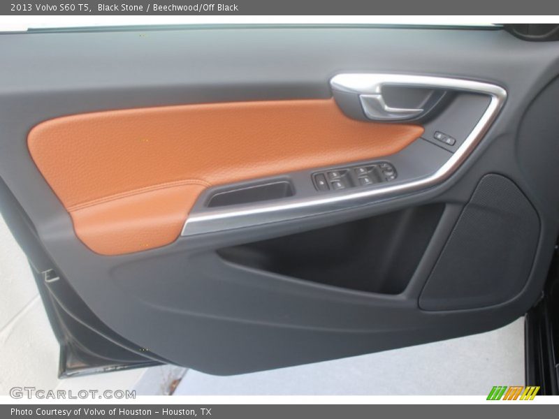 Black Stone / Beechwood/Off Black 2013 Volvo S60 T5