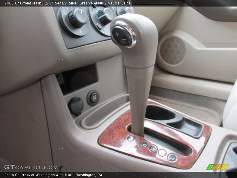 Silver Green Metallic / Neutral Beige 2005 Chevrolet Malibu LS V6 Sedan