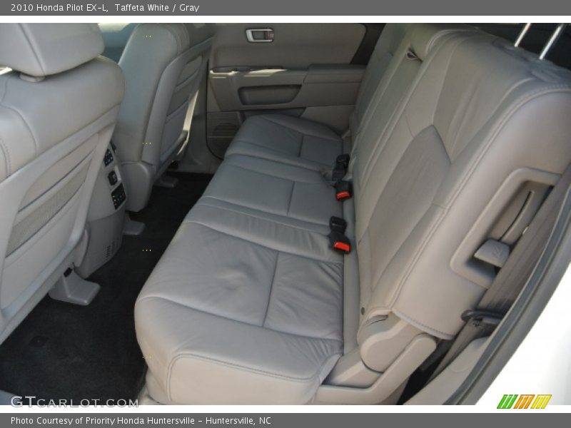 Taffeta White / Gray 2010 Honda Pilot EX-L