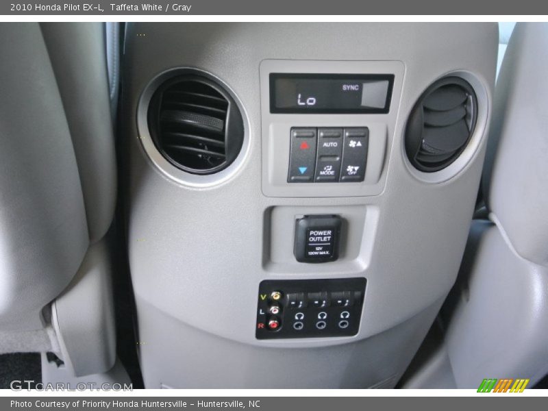 Taffeta White / Gray 2010 Honda Pilot EX-L