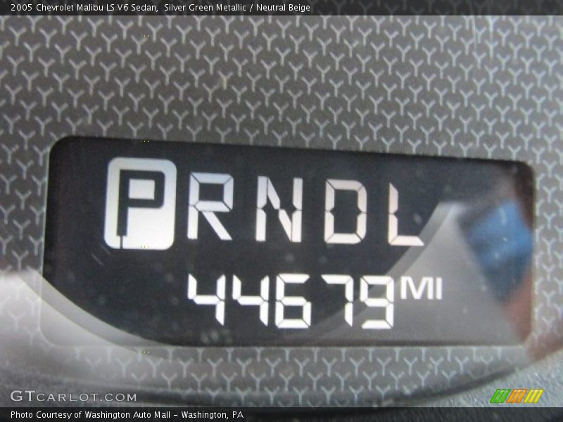 Silver Green Metallic / Neutral Beige 2005 Chevrolet Malibu LS V6 Sedan
