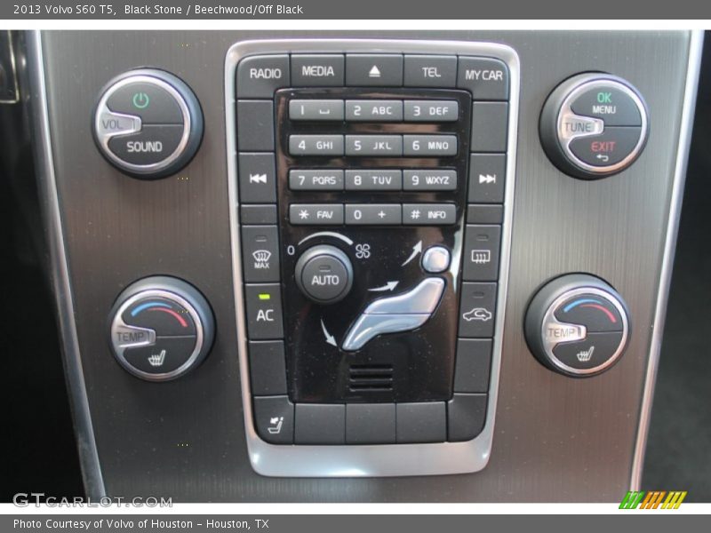 Black Stone / Beechwood/Off Black 2013 Volvo S60 T5