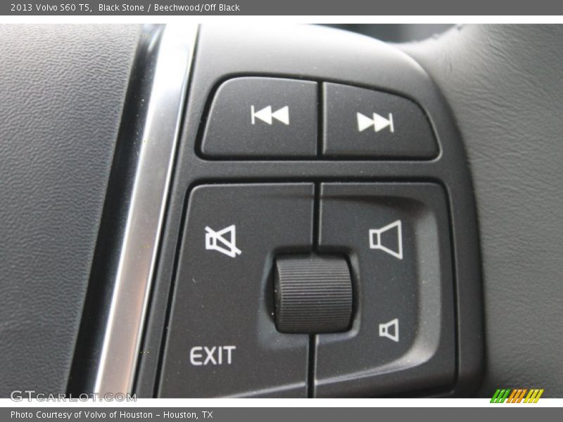 Black Stone / Beechwood/Off Black 2013 Volvo S60 T5