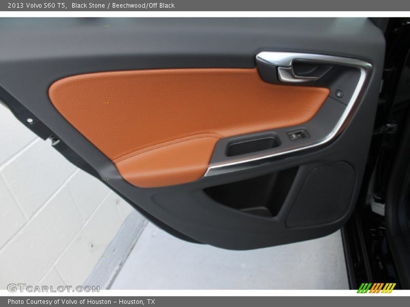 Black Stone / Beechwood/Off Black 2013 Volvo S60 T5