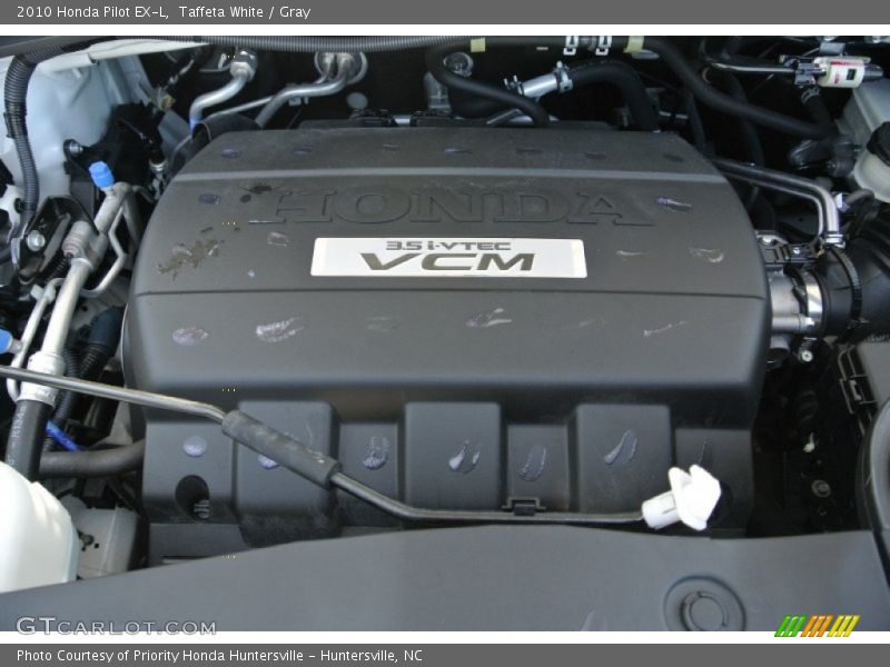 Taffeta White / Gray 2010 Honda Pilot EX-L