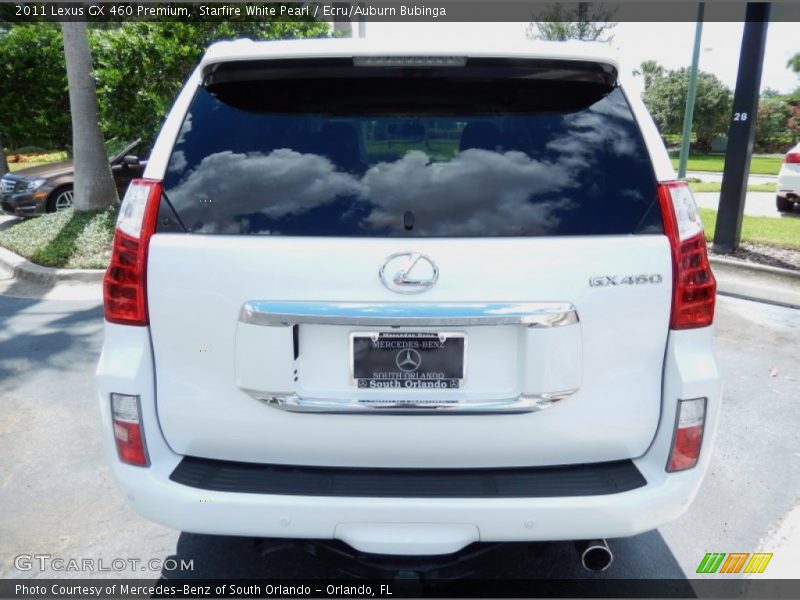 Starfire White Pearl / Ecru/Auburn Bubinga 2011 Lexus GX 460 Premium