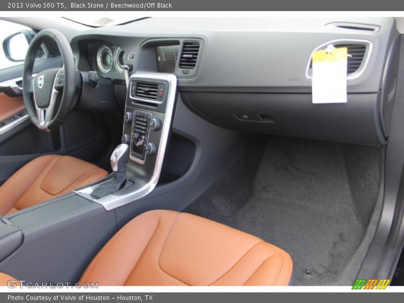 Black Stone / Beechwood/Off Black 2013 Volvo S60 T5