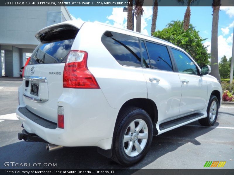 Starfire White Pearl / Ecru/Auburn Bubinga 2011 Lexus GX 460 Premium