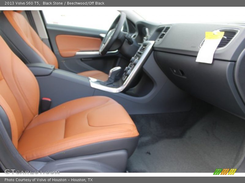 Black Stone / Beechwood/Off Black 2013 Volvo S60 T5